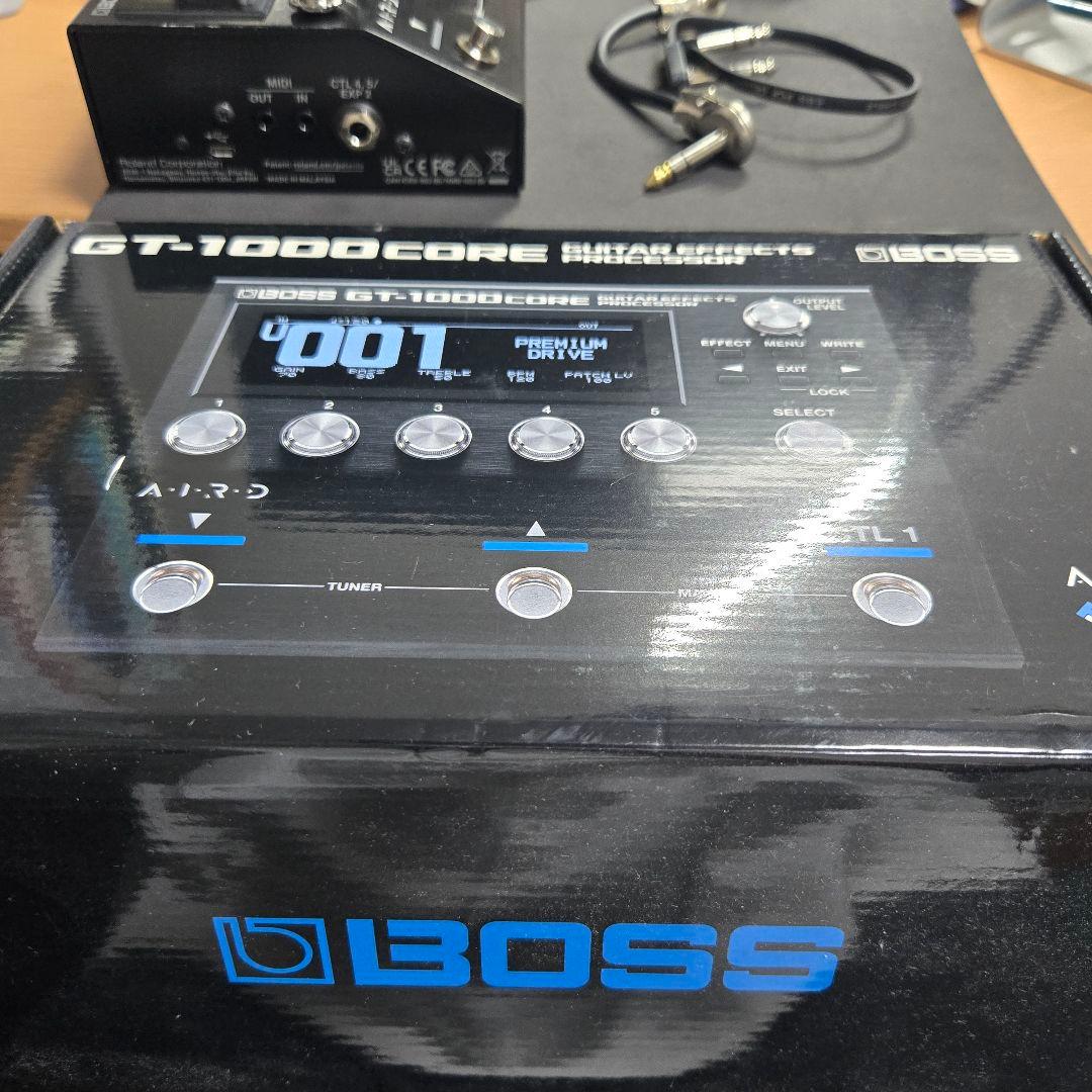 GT-1000CORE FS-7、EXペダル付き
