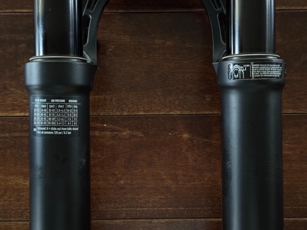 パーツ FOX RHYTHM 36 FLOAT 27.5 160 2022