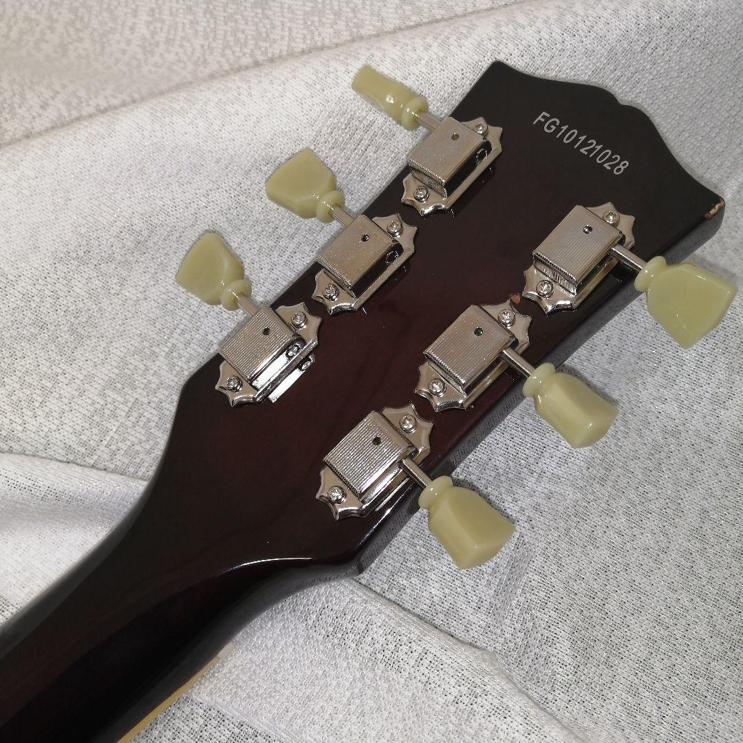 Burny Super Grade レスポールタイプ エレキギター ピンク