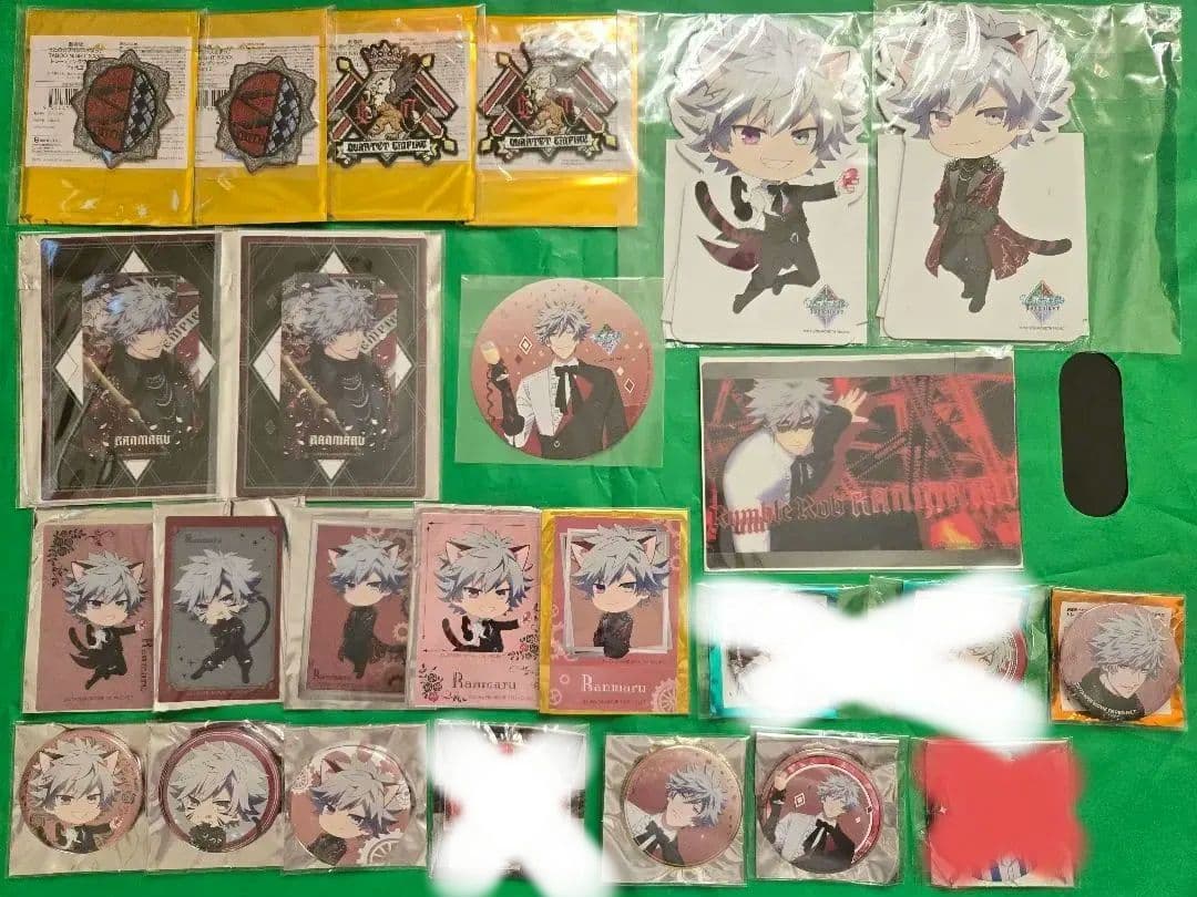 【黒崎蘭丸】カルナイ タブナイ タブキス グッズ24点まとめ売り