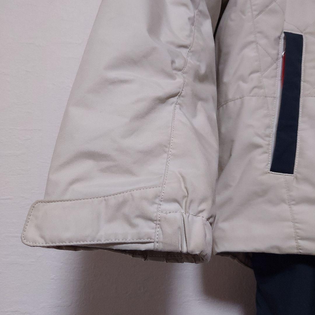 デサント　スキーウエア　150cm オフホワイト&ネイビー