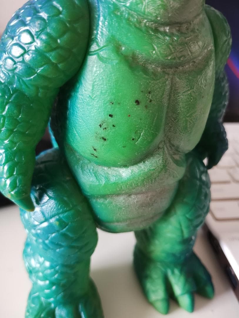 ブルマァク　ゴーストロン　当時物　ソフビ　ウルトラマン　怪獣