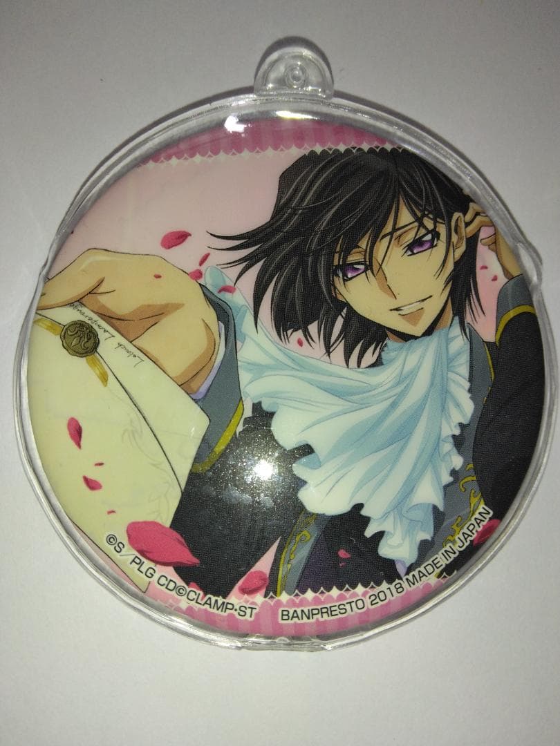 コードギアス　反逆のルルーシュ　一番カフェ　75㎝　手紙vir缶バッ