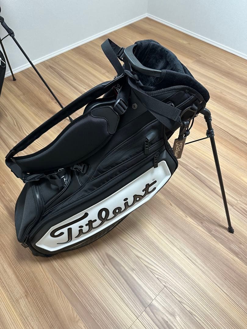タイトリスト　キャディバッグ　スタンド