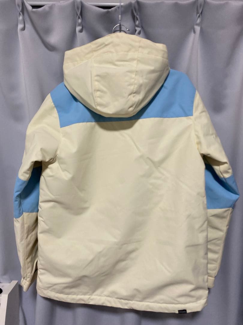 スノーボードウェア アイボリーと水色