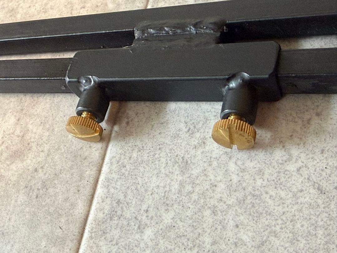 llama ラマ　Stick hookダブル brass 真鍮　ランタンスタンド