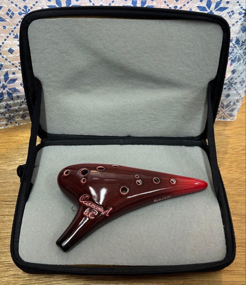 オオサワオカリナ アルトC管 ケース付き