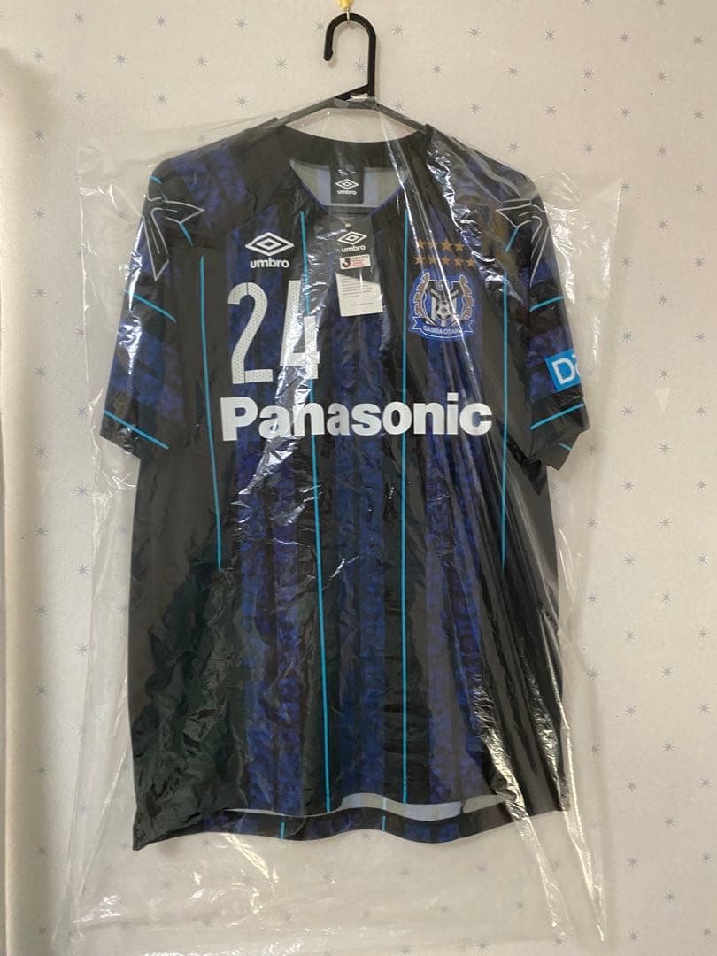 井出遥也　選手　ユニフォーム　ガンバ大阪　3点セット　ACL 記念ユニ