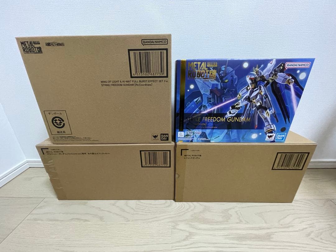 メタルロボット魂 4種セット未開封品