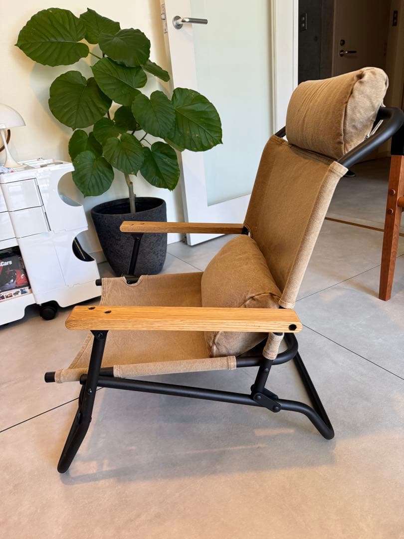 used hobo×TRUCK FOLDING CHAIR コーヒー