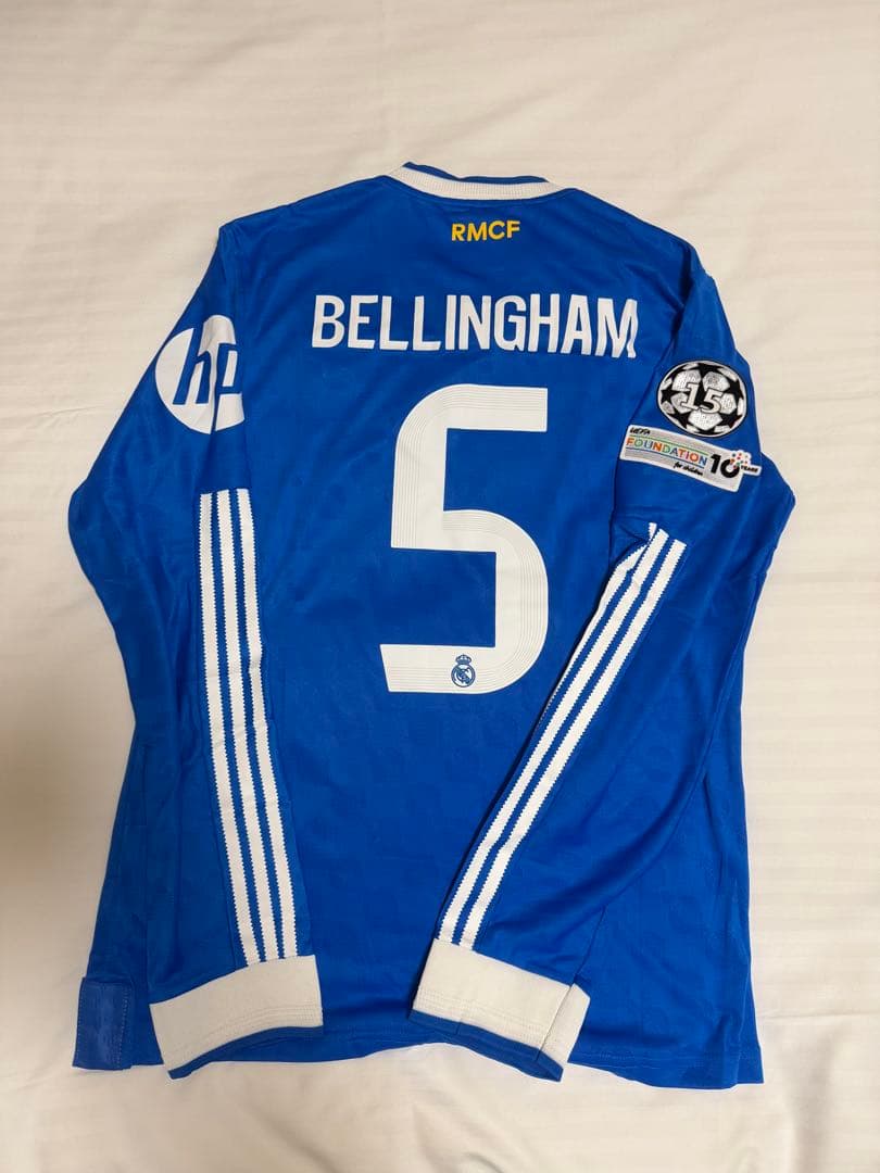 レアルマドリード　長袖　サード　ユニフォーム　ベリンガム　M