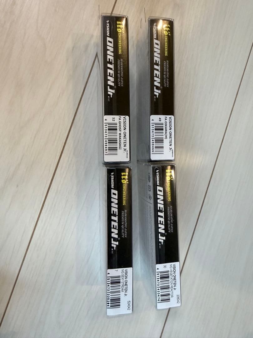 ONETEN JR. & X-80 SW ルアー4個セット✖️3