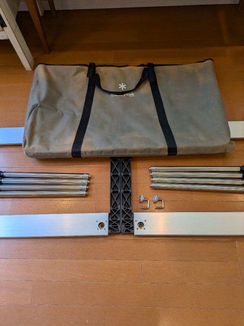 スノーピーク アイアングリルテーブル3ユニット 2個セット ＋ 400脚2セット