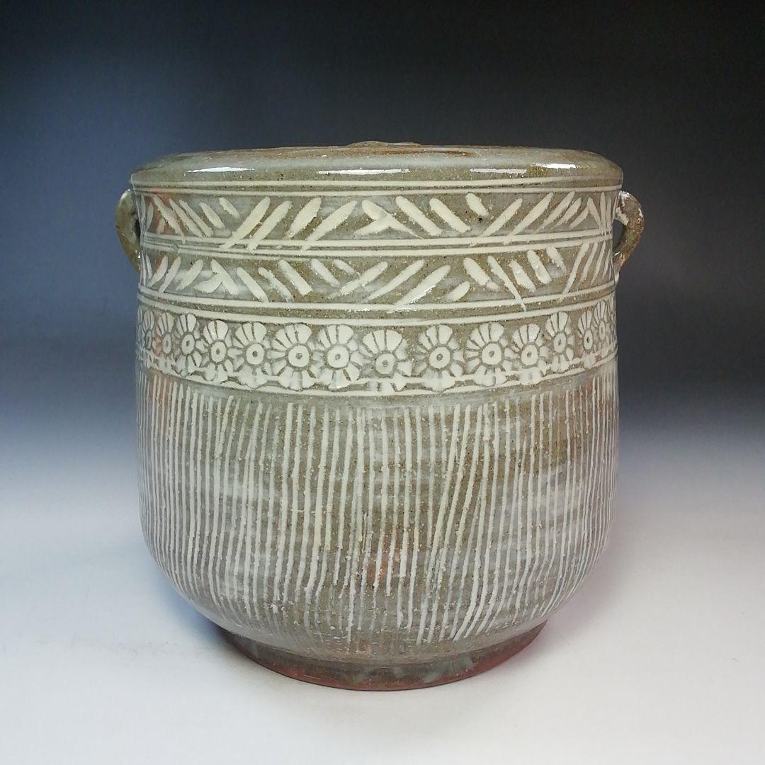 Ｓ７８０　水指　『三嶋　水指』『祥雲窯　原清和造』　共箱　茶道具