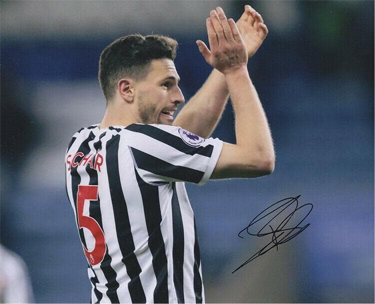 直筆サイン入り写真 ファビアン・シェア   スイス代表  SA鑑定済