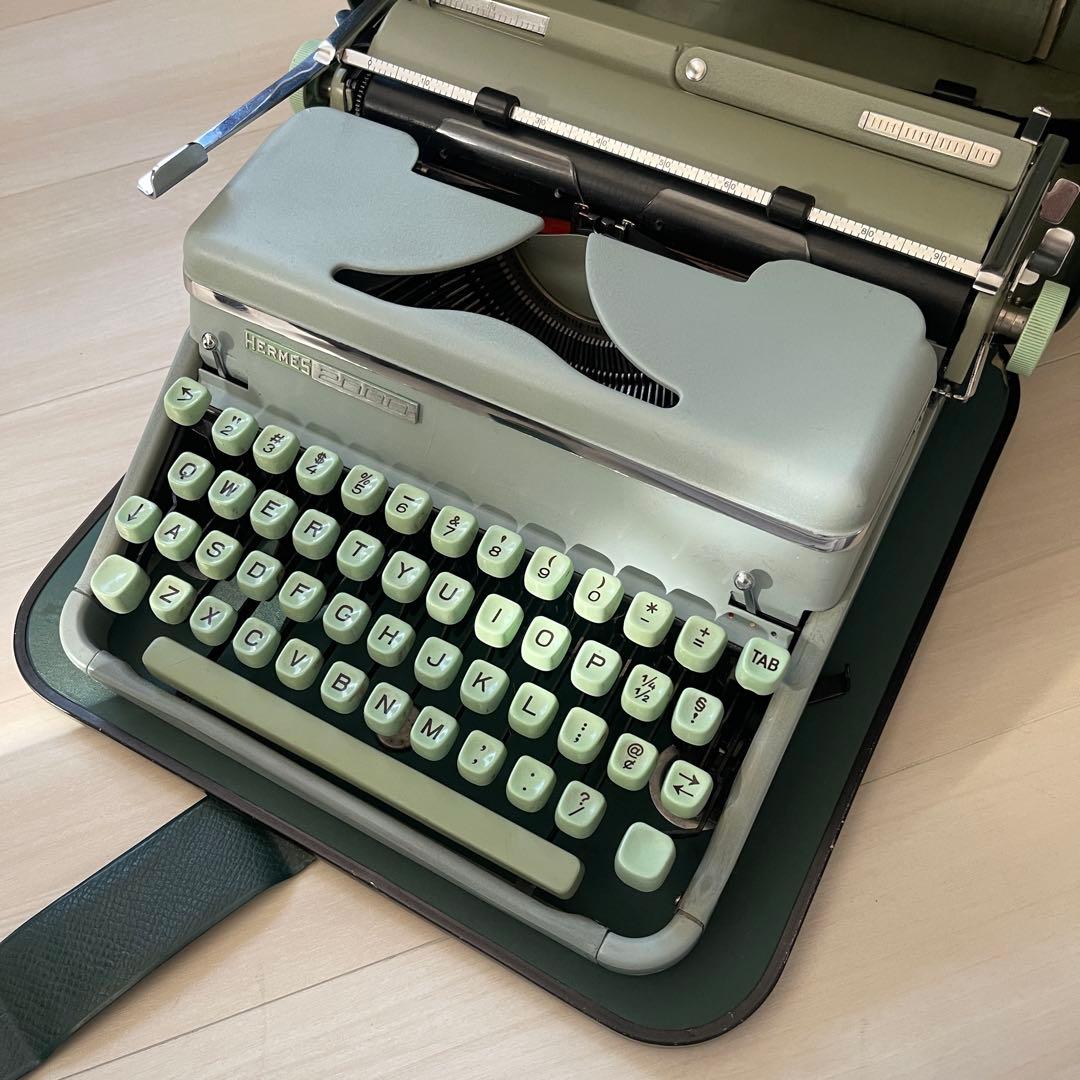 bhq様専門■タイプライター■エルメス 2000 動作未確認 ビンテージ