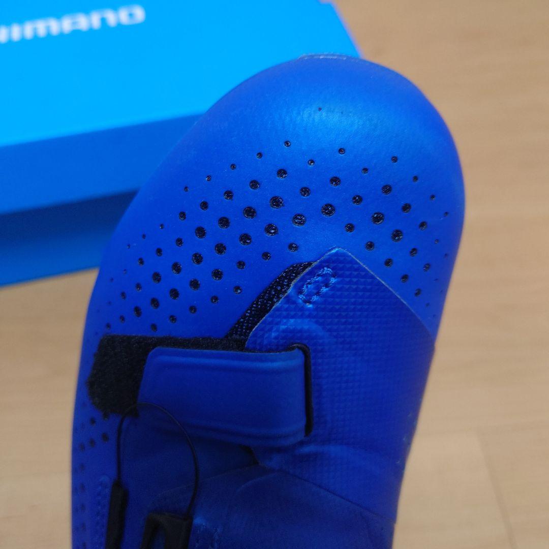 シマノブルー SHIMANO シマノ ロードバイク シューズ RC5