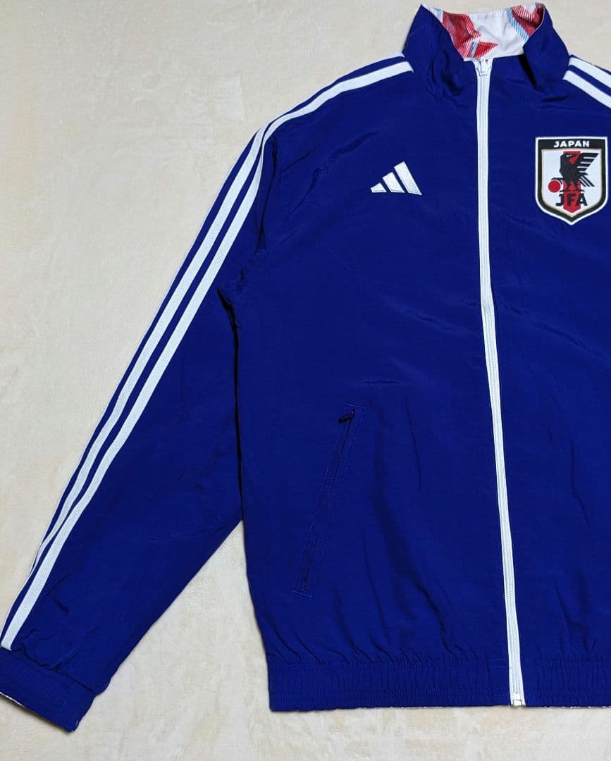 【極美品】日本代表 リバーシブル 2022アンセムジャケット “折鶴モデル” M