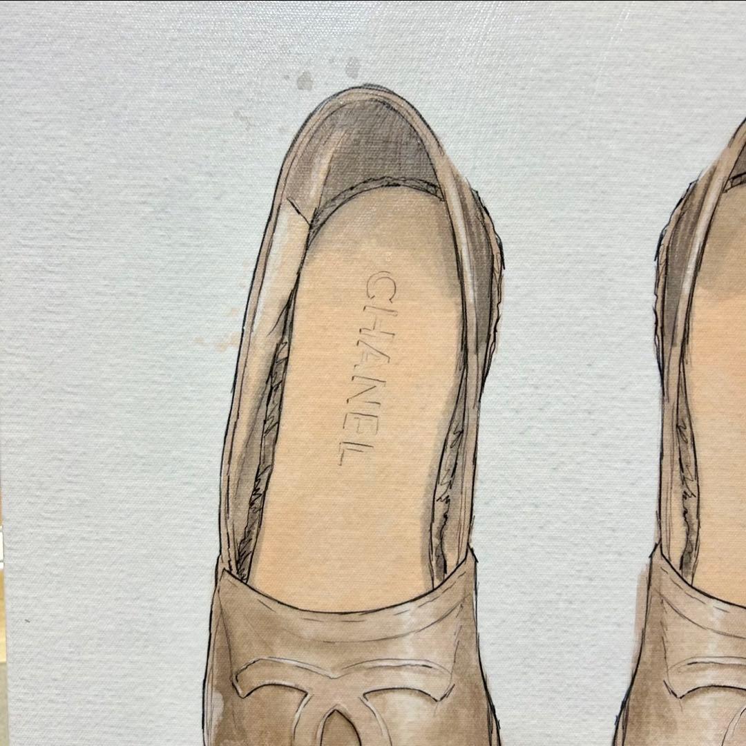 お値下げ致します♡CHANEL 靴のイラスト Oliver Gal
