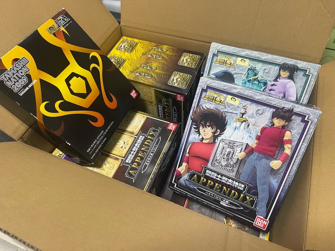 【開封品】バンダイ 聖闘士聖衣神話 APPENDIX 9点セット