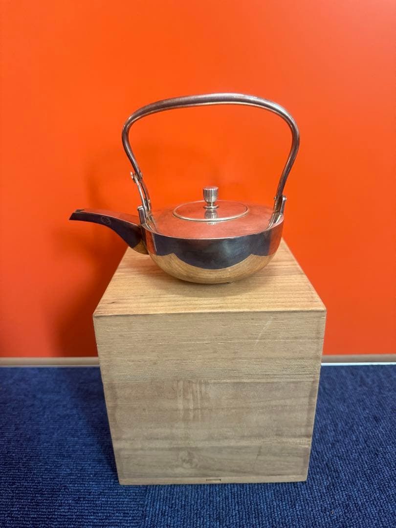 1715 純銀 急須 ティーポット 茶道具 茶器