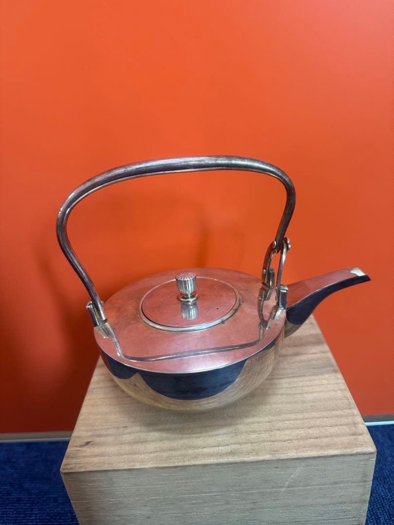 1715 純銀 急須 ティーポット 茶道具 茶器