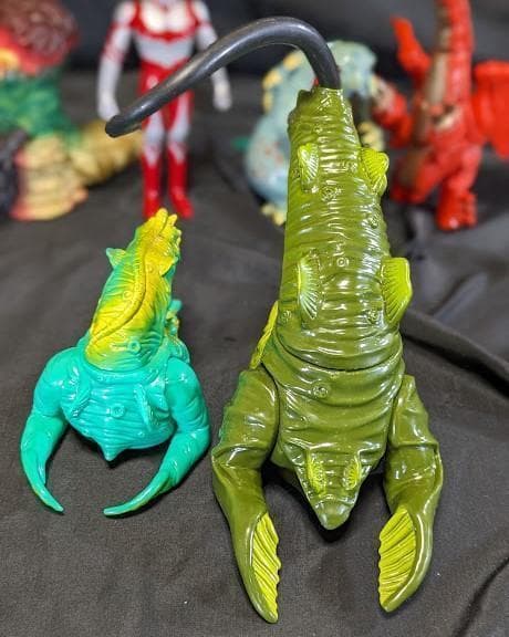 ウルトラマングレート＆登場怪獣・宇宙人（バンダイ）ソフビフィギュア６体セット