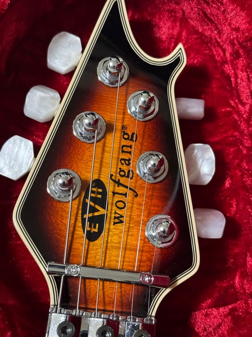ギター EVH Wolfgang 5A FLM 3TONE BURST