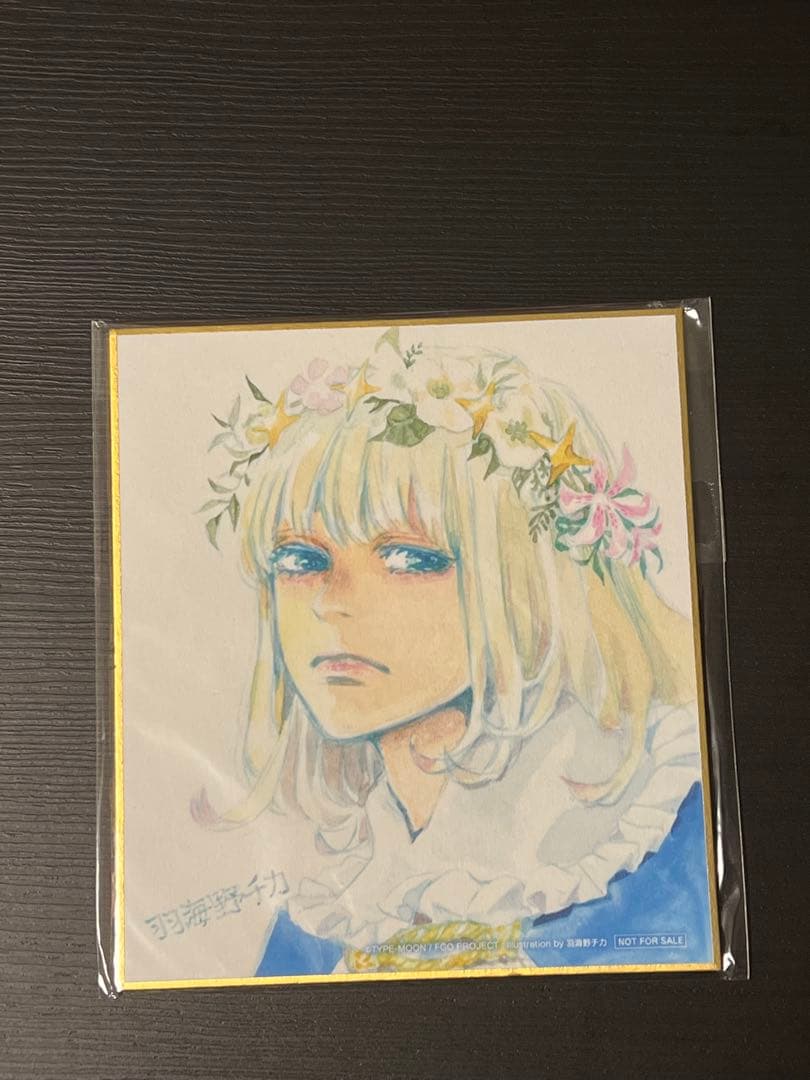 FGO プリテンダー / オベロン 第二再臨 ハルモニアブルーム特典 複製色紙