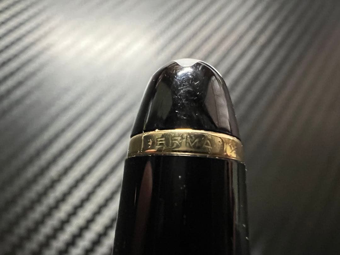 モンブラン マイスターシュテュック 144 万年筆 EF 極細字 ブラック 全金