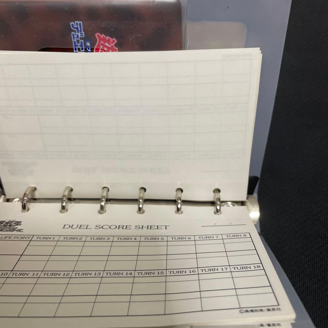 遊戯王　手帳 電卓　デュエリストファイル￼ メモ帳　　珍品￼