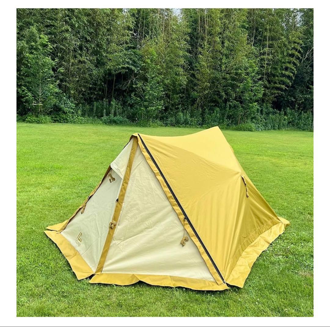 i campラクバイン 簡単設営テント２~３人用専用グランドシートポール付