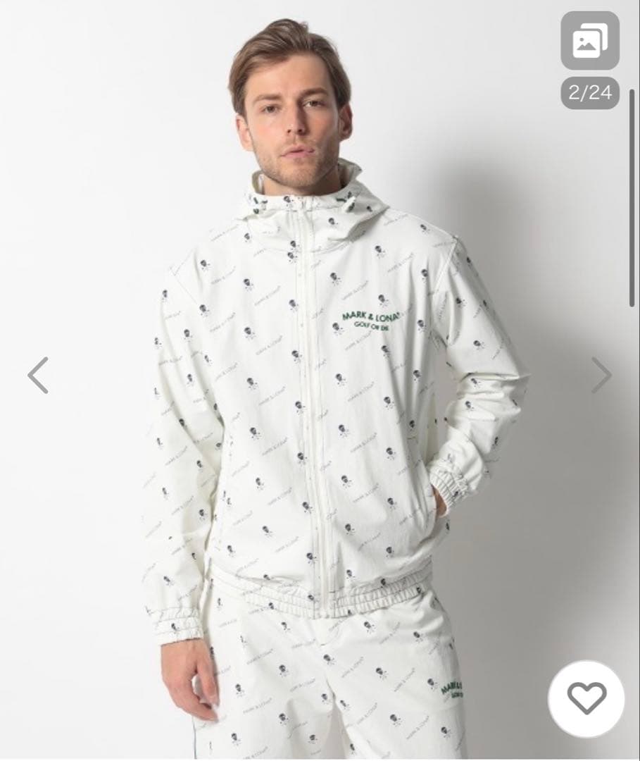 MARK & LONA セットアップ　新品タグ付き