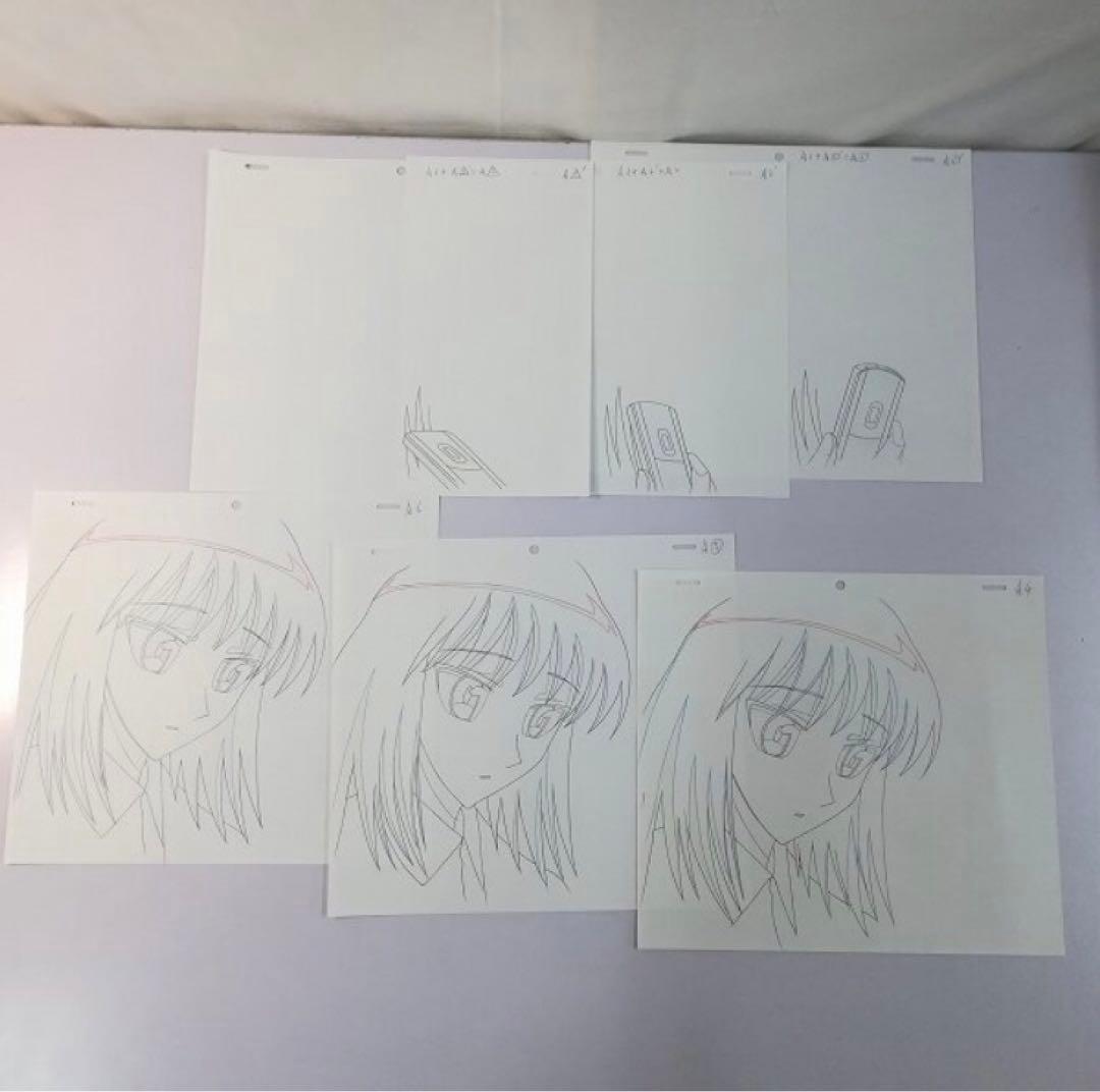 スクールランブル 塚本八雲 原画 動画 修正 レイアウト タイムシート等