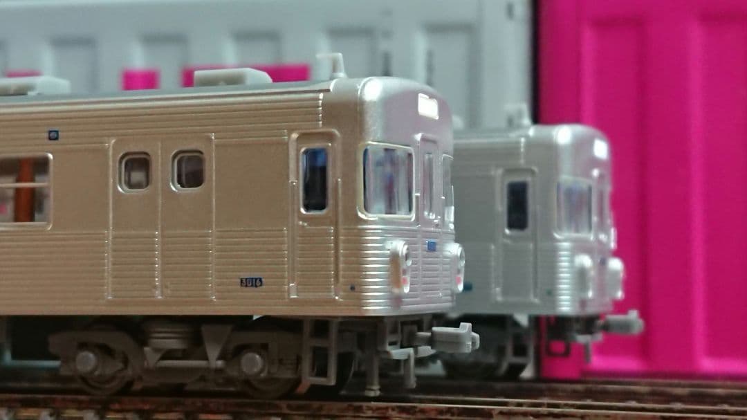Nゲージ マイクロエース 営団3000系 日比谷線 変則編成 ドア交換後