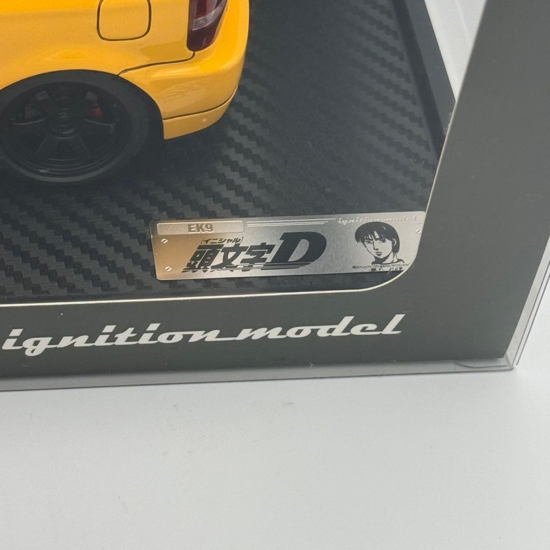 頭文字D 1/18 イグニッションモデル ホンダシビック(EK9) タイプR