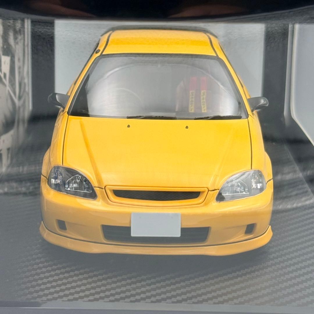 頭文字D 1/18 イグニッションモデル ホンダシビック(EK9) タイプR