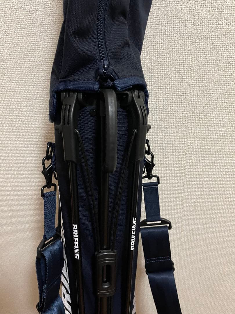 BRIEFING スタンド付きキャディバッグ ネイビー