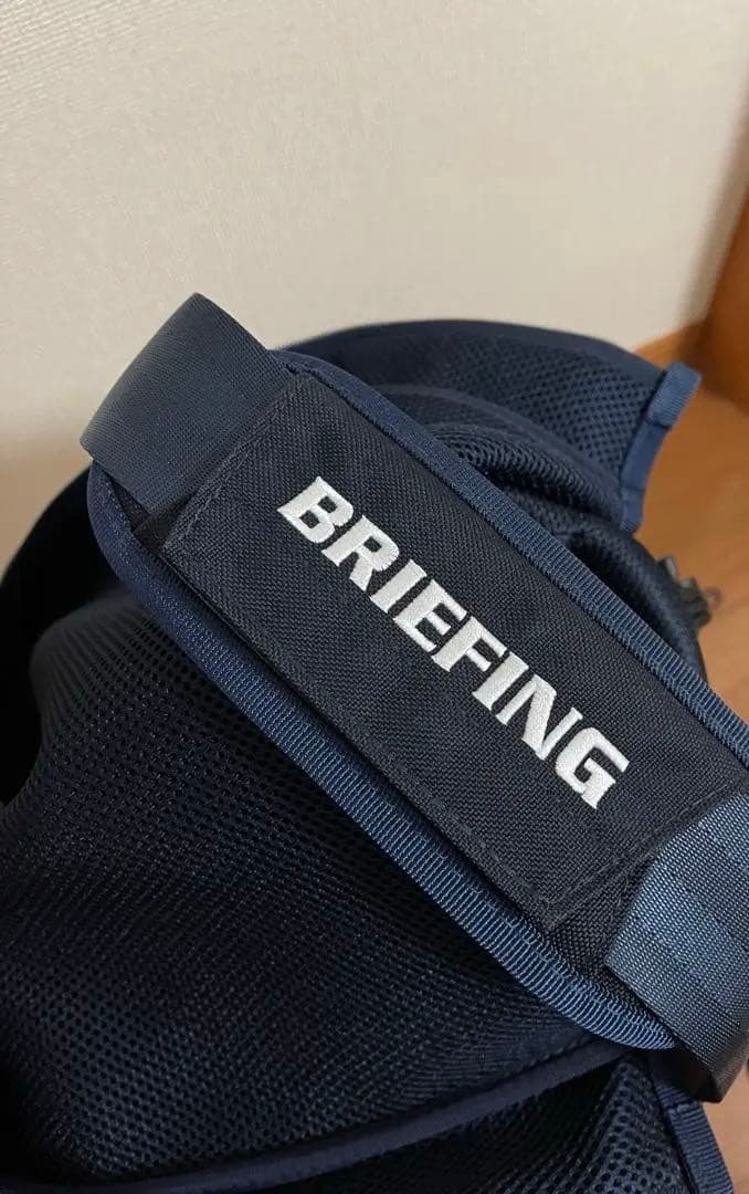 BRIEFING スタンド付きキャディバッグ ネイビー