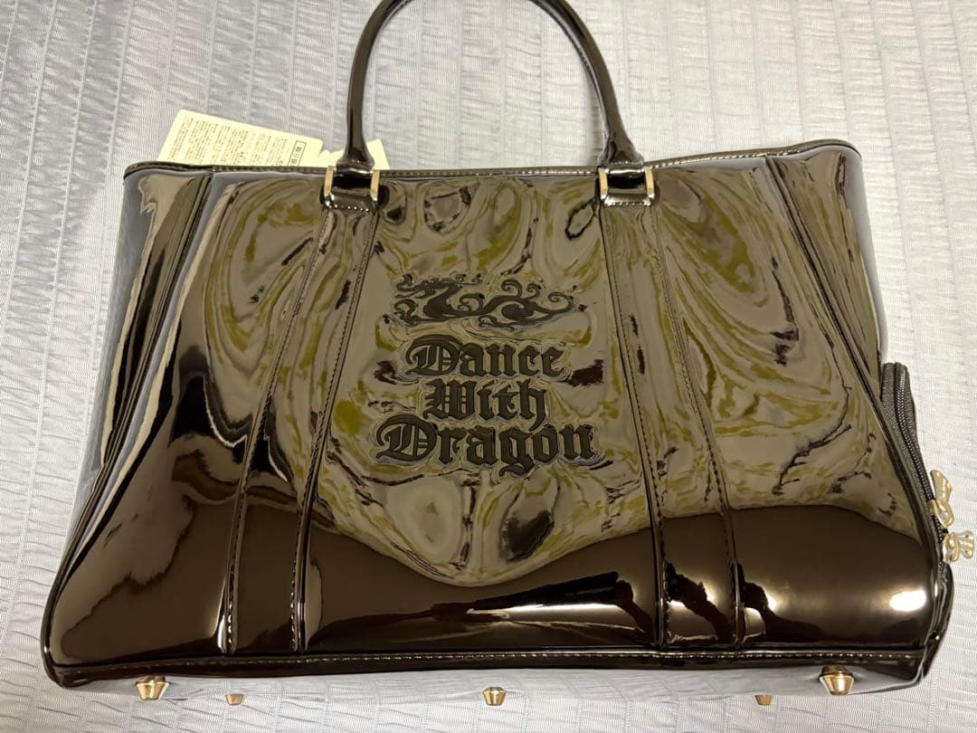 ダンスウィズドラゴン 大人気　豪華 ボストンバック　　タイムセール　早い者勝ち