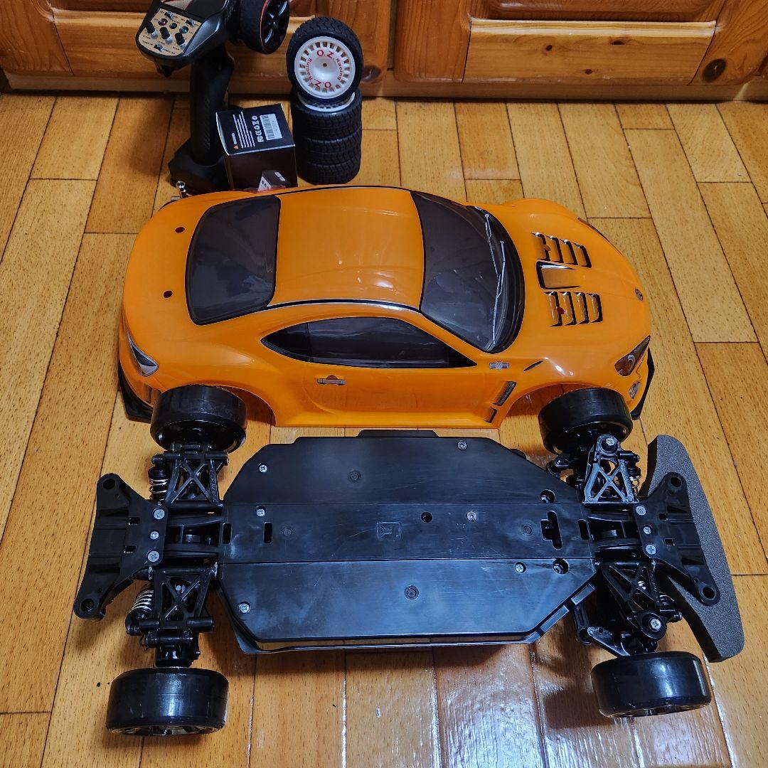 タミヤ ドリフト ラジコン フルセット　TT02　オレンジ　86　④　　tt01