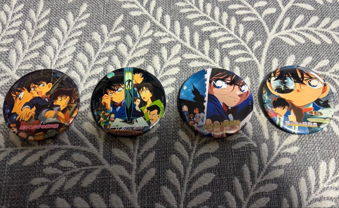 名探偵コナン 劇場版 20周年　缶バッジ 全19種
