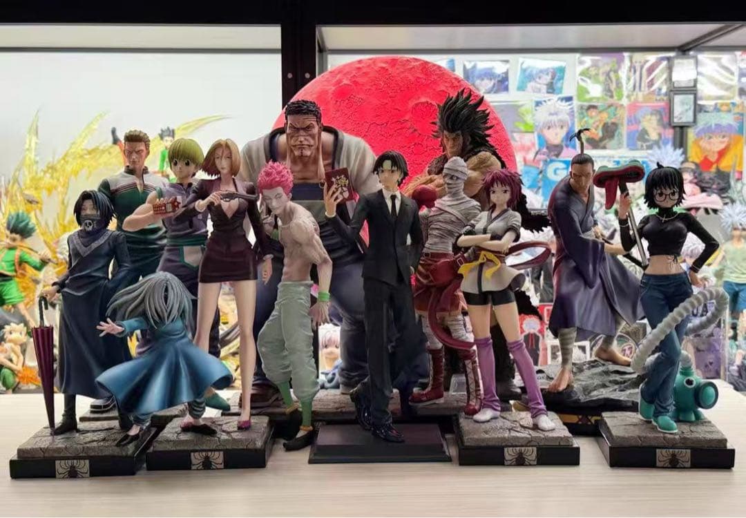 hunter×hunter 幻影旅団 ガレージキット ガレキスタチュー ①