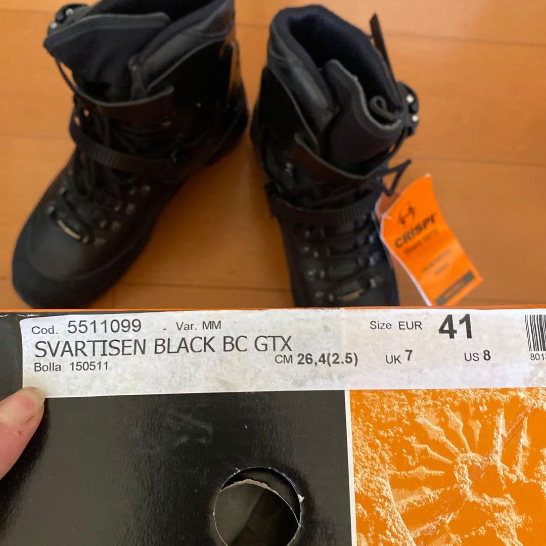 新品　CRISPI SVARTISEN GTX 75mm、41