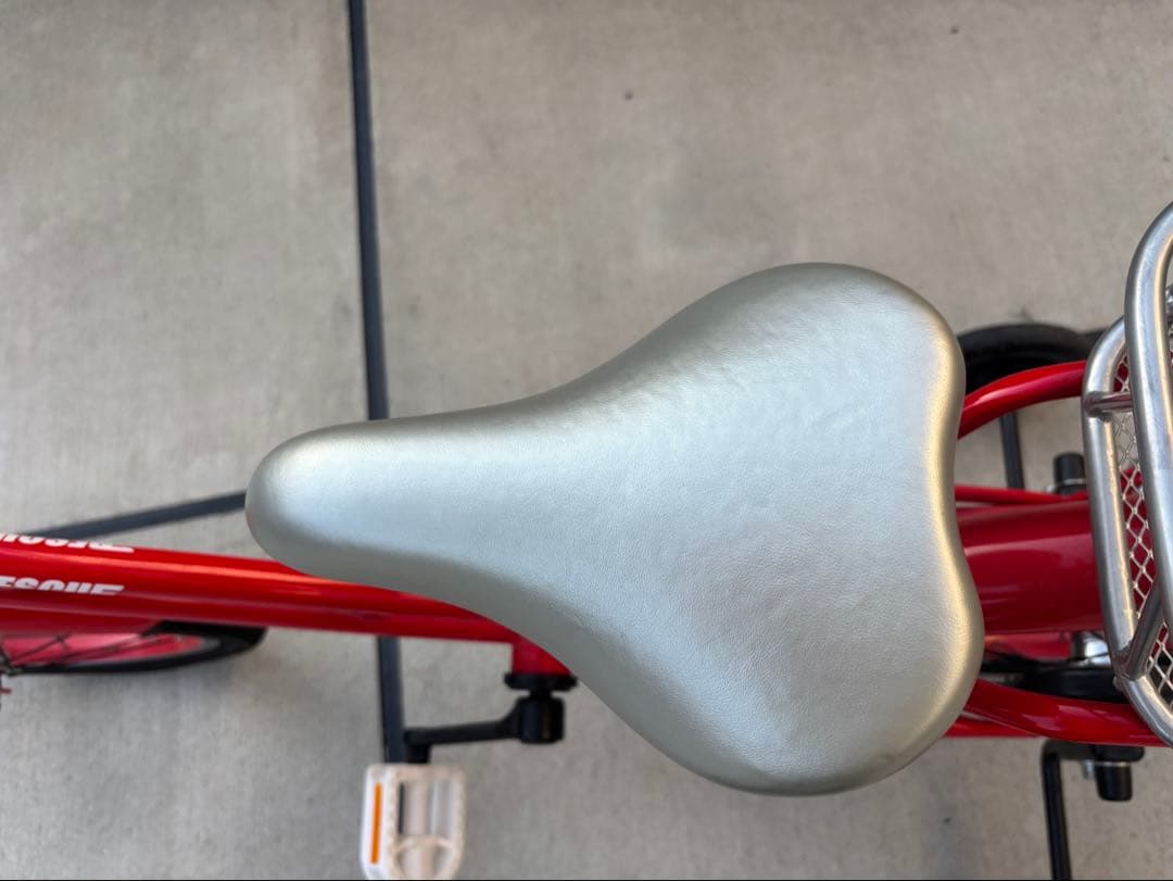 消防車デザイン　自転車 16インチ　美品