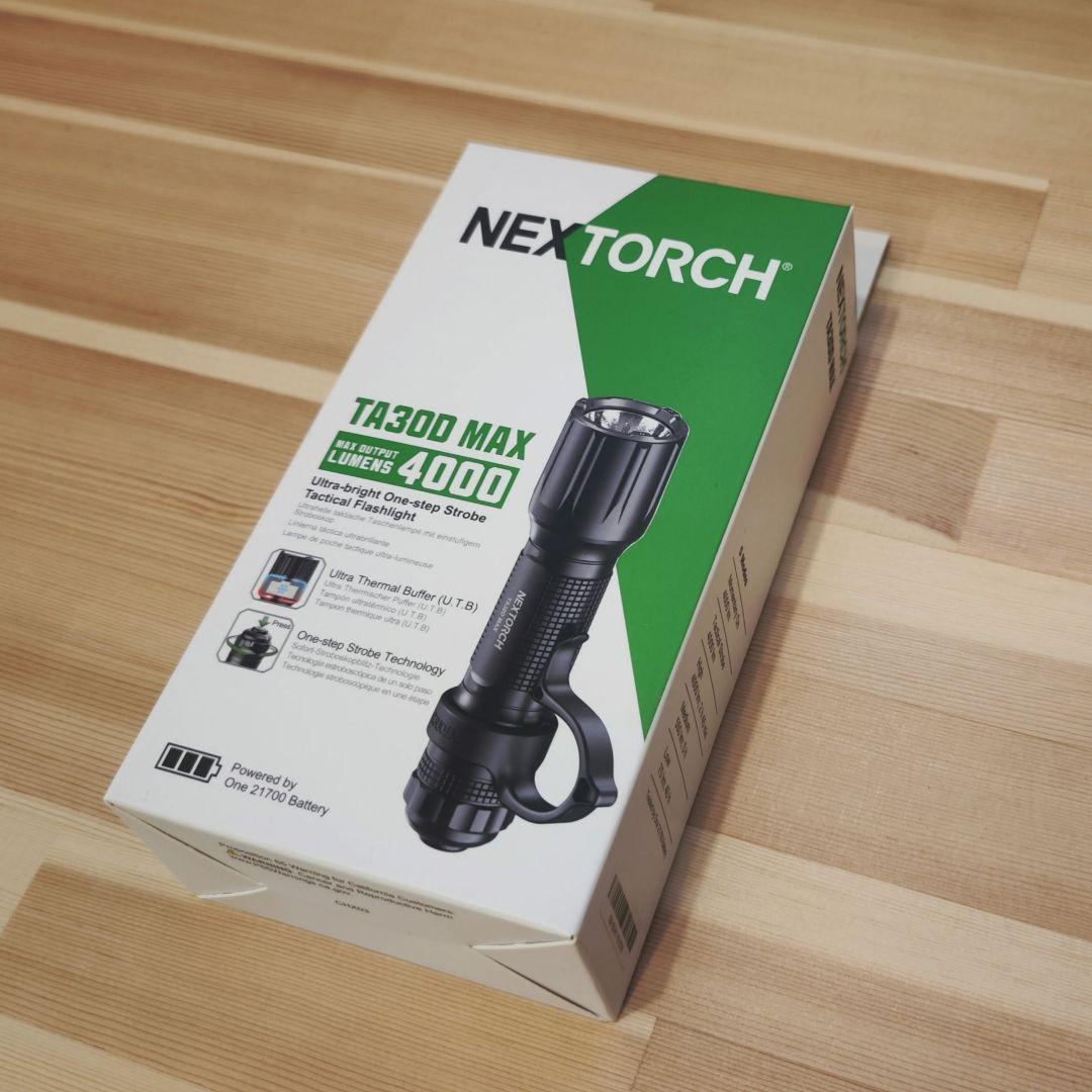 【新品未使用】NEXTORCH TA30D MAX 4000ルーメン
