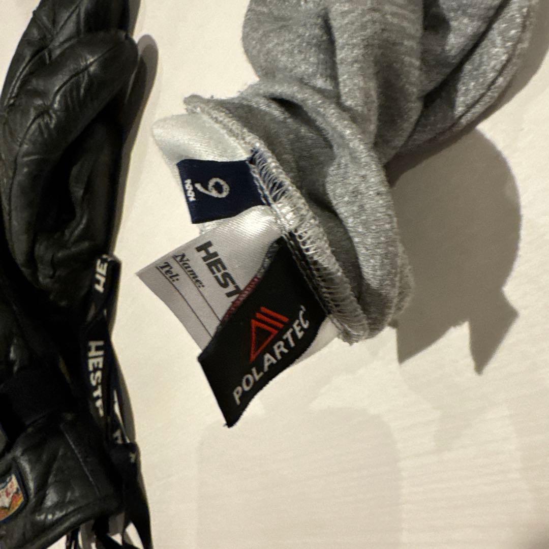 Hestra レザー ミトングローブ ゴアテックス インナーセット