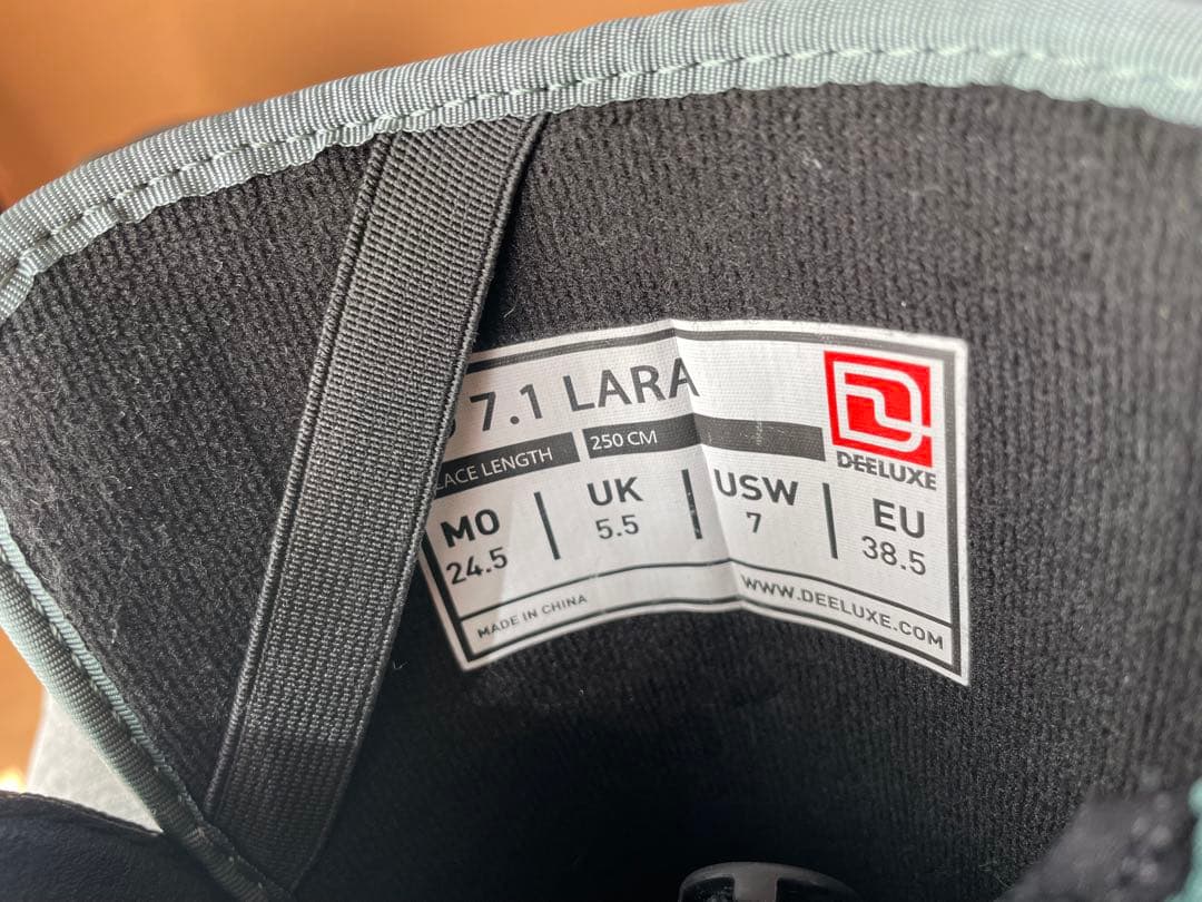 美品 DEELUXE ID LARA 24.5cm ディーラックス　ララ