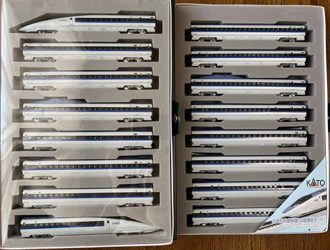 500系新幹線 のぞみ 基本4両＋増結8両＋増結4両セット