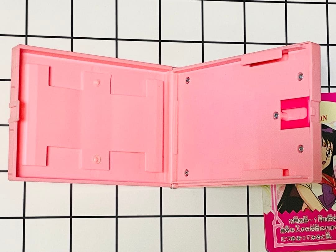 セーラームーンsuper 星座占いカードルーレット、トレカ、シール、カードケース